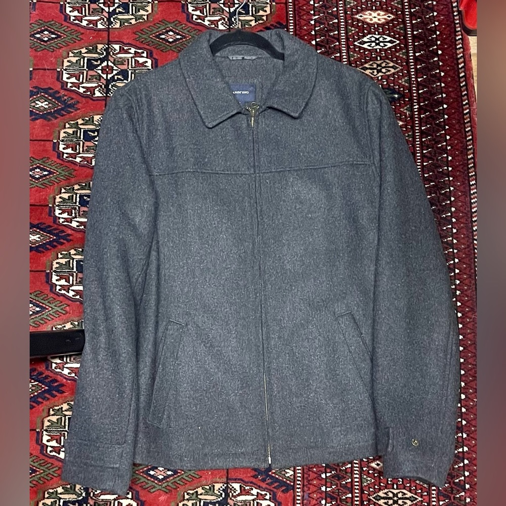 Like new Lands End wool waist coat.